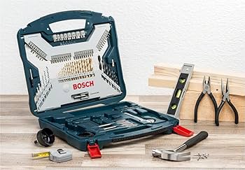 Bosch Professional 103-piece Bosch Blue X-Line titanium set for