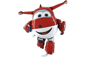 Toyland® Super Wings Jett Airplane Foil Balloon