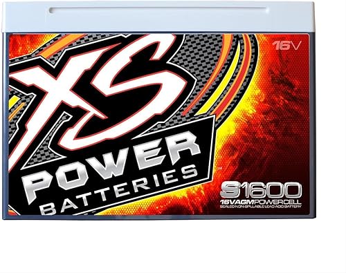 Miniatura 4 de XS Power Batería de arranque AGM S1600 16V 2,000 Amp con terminal de perno prisionero de 38"