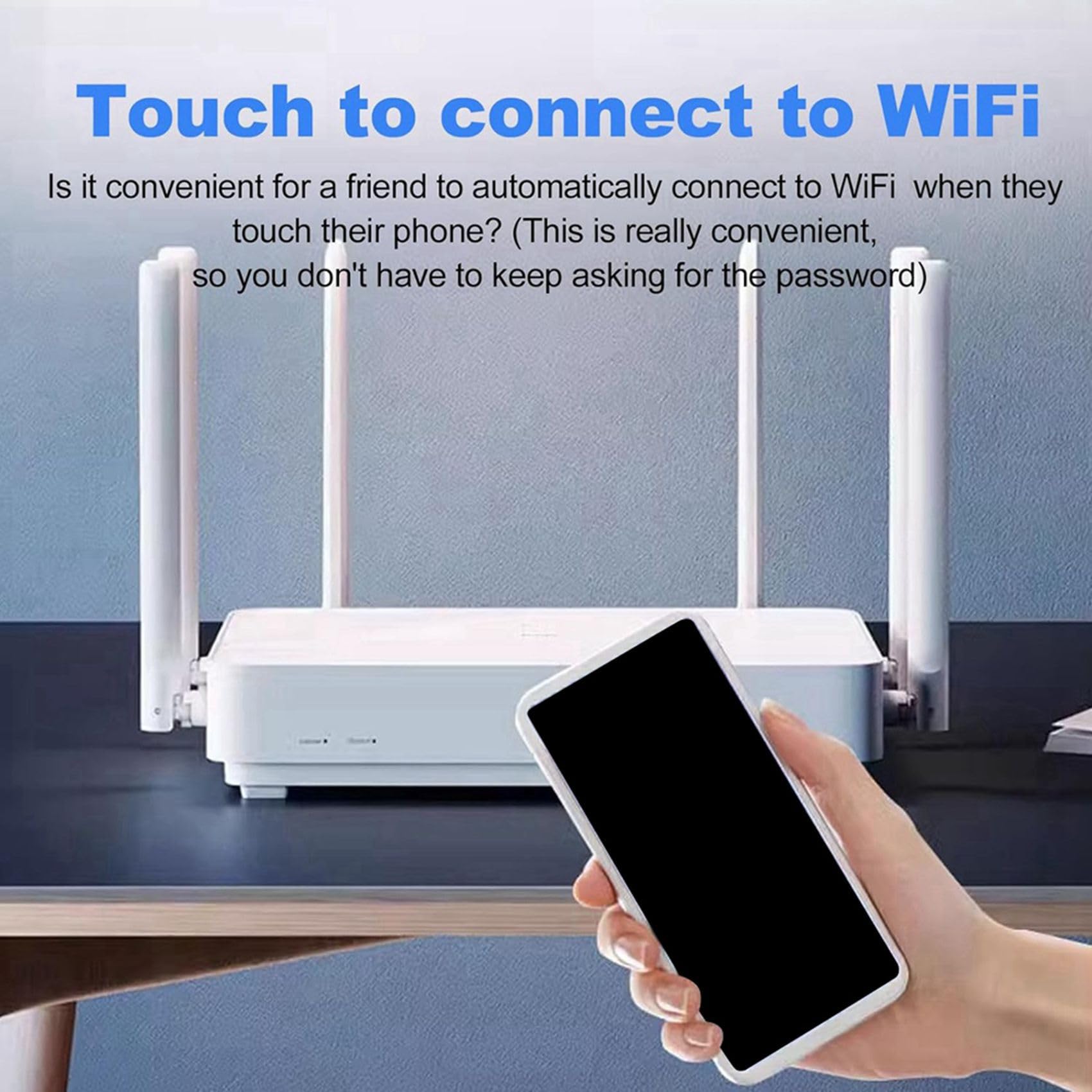 600 Tag NFC con Chip NTAG213 NFC Vuoti Etichette Adesive Tag RFID Riscrivibili Memoria da 144 Byte