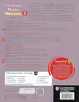 Cambridge Maths Milestone with Geom Tool Book 3 : Amazon.in: Books
