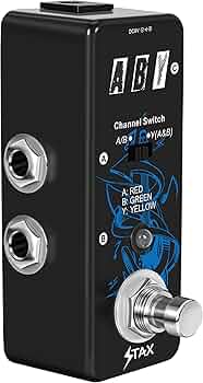 Amazon.com: Stax ABY Box Line Selector AB Switch – True Bypass A/B