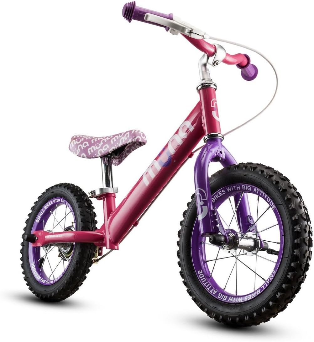 Muna Pinkie Balance Bicycle, 12"