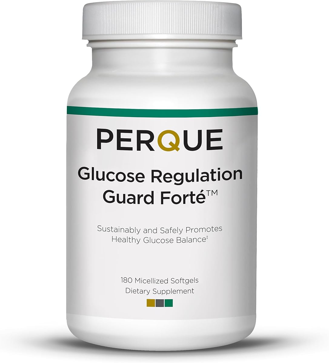 Perque Glucose Regulation Guard Forte - 180 Softgels by Perque