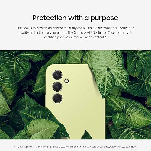 Miniatura 6 de SAMSUNG Funda de silicona para teléfono Galaxy A54 5G, funda protectora con variedad de colores, agarre suave, diseño elegante y suave, versión