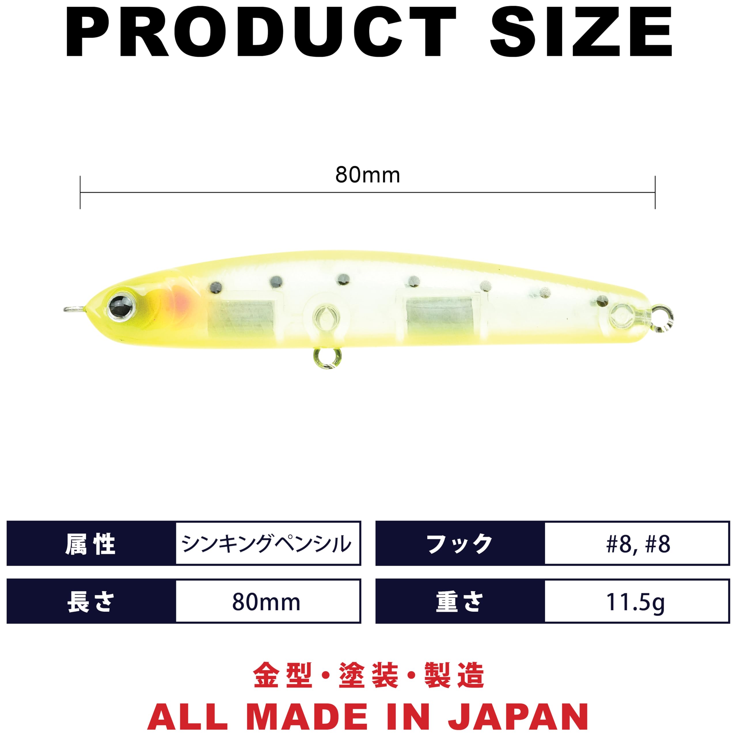 Amazon.co.jp: ラッキークラフト ワンダー80 - Namisuコラボカラー
