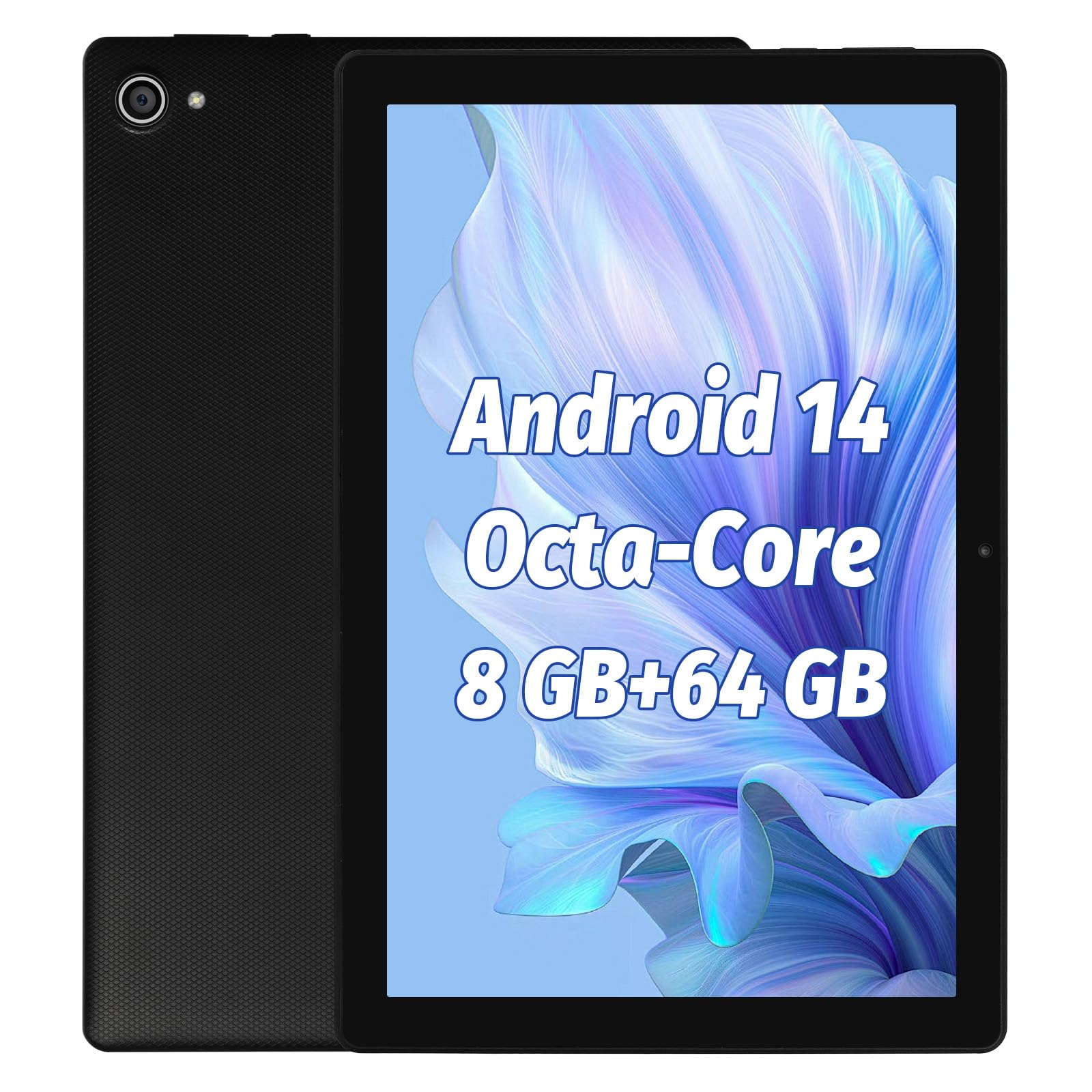 Tablette Android 14 DEERTiME 10.1 Pouces – 22 Go RAM, 128 Go ROM, 8000 MAh – Avec Clavier Et Souris – Or Rose - 2