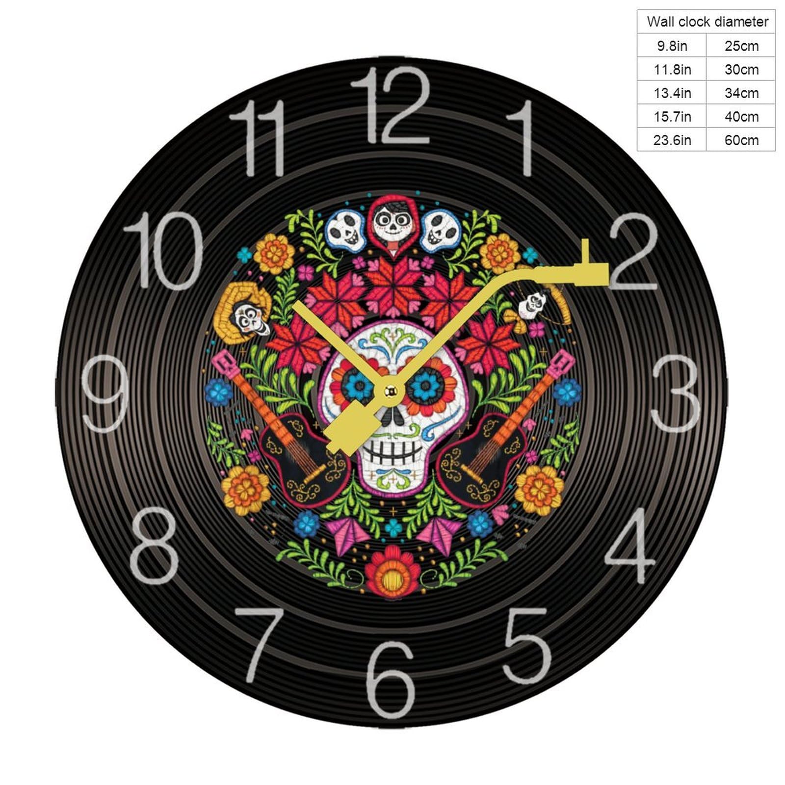 Amazon.co.jp: 壁掛け時計 ココ・ミゲル・エル・マリアチ リメンバー