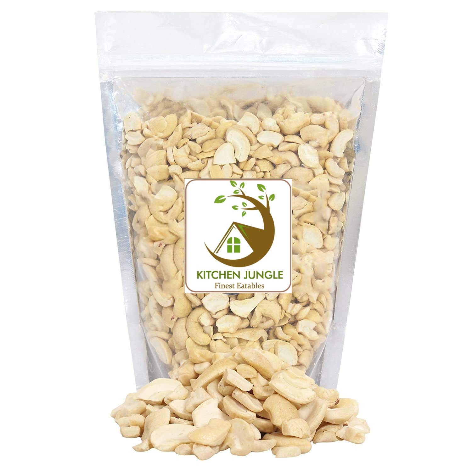 Kitchen Jungle Broken 4-Piece Cashew Nuts 250gm Spit Cashews (Kaju 4 Tukdi/Tukda) (B08L3MD4ZG) Amazon Price History, Amazon Price Tracker