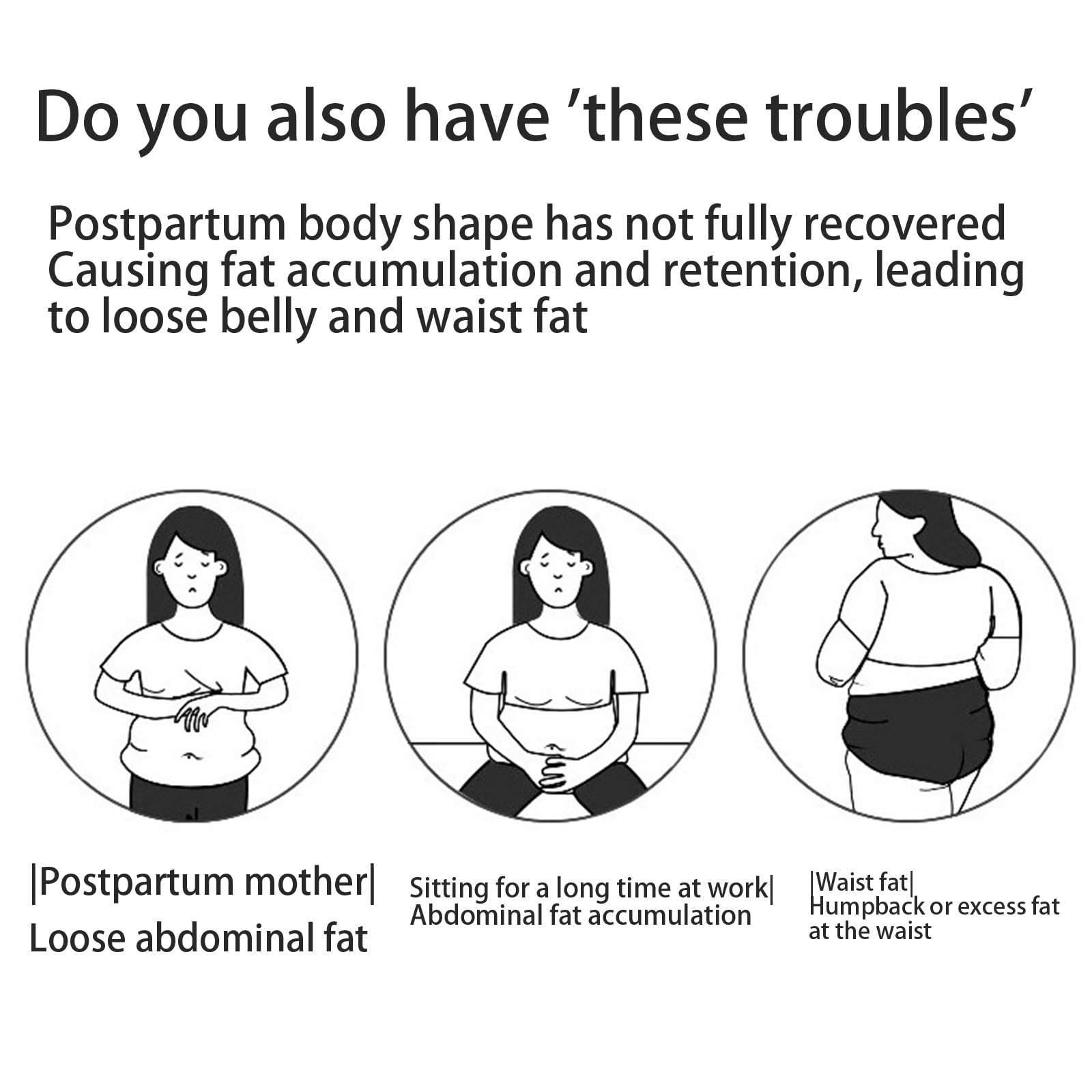 FeiYeup Waist Trainer Vest for Women Weight Loss Shape and Burn Fat Waist Belt Waistband Flatten Your Belly Multiple Size