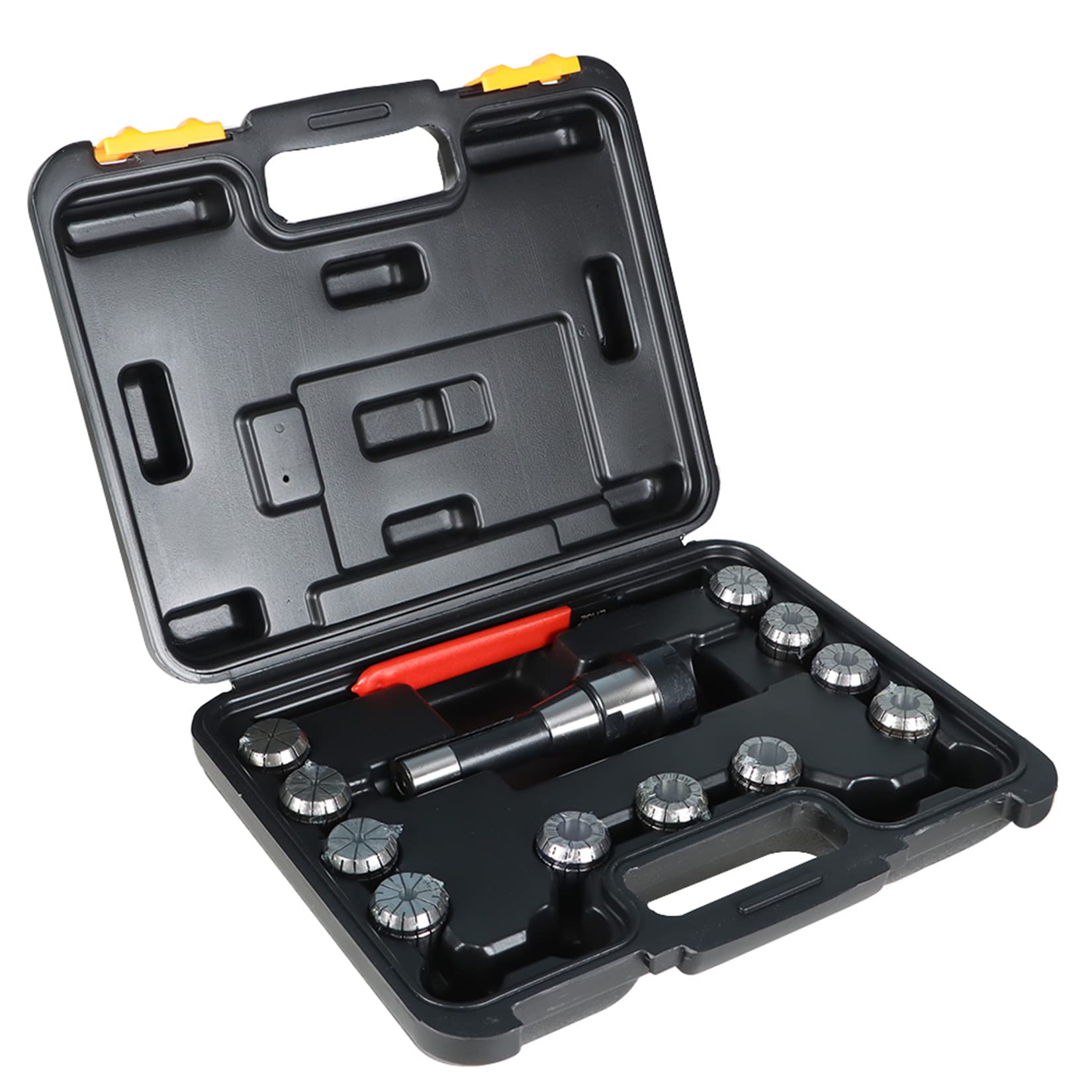 findmallER32 R8 Collet Chuck Holder with 11Pcs ER32 Collet Set and Wrench for Milling Machine