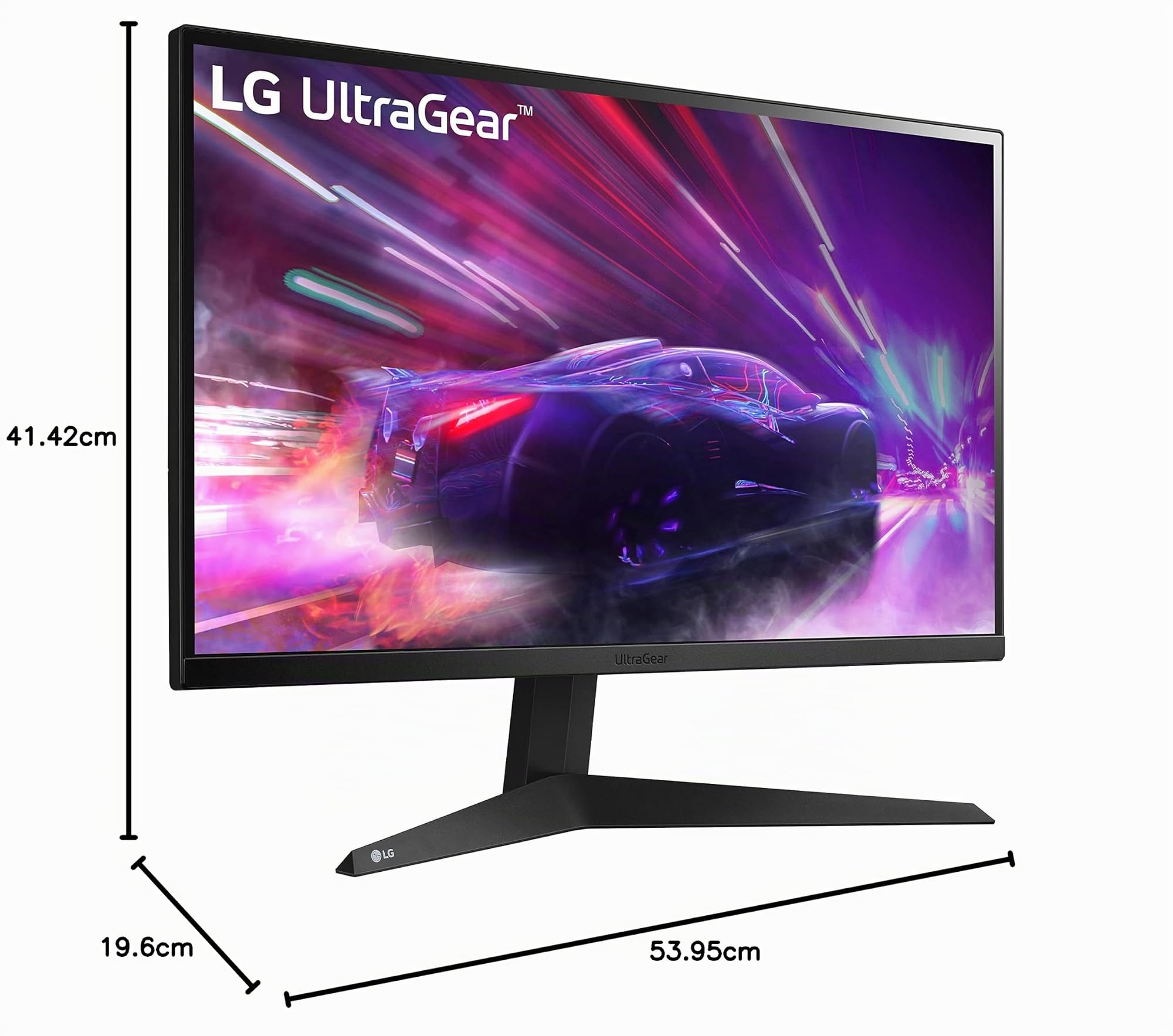 LG Ultragear™ 24GQ50F-B Ecran PC Gaming 24" - Dalle VA résolution FHD (1920x1080), 1ms MBR 165Hz, NTSC 72%, AMD FreeSync Premium, inclinable