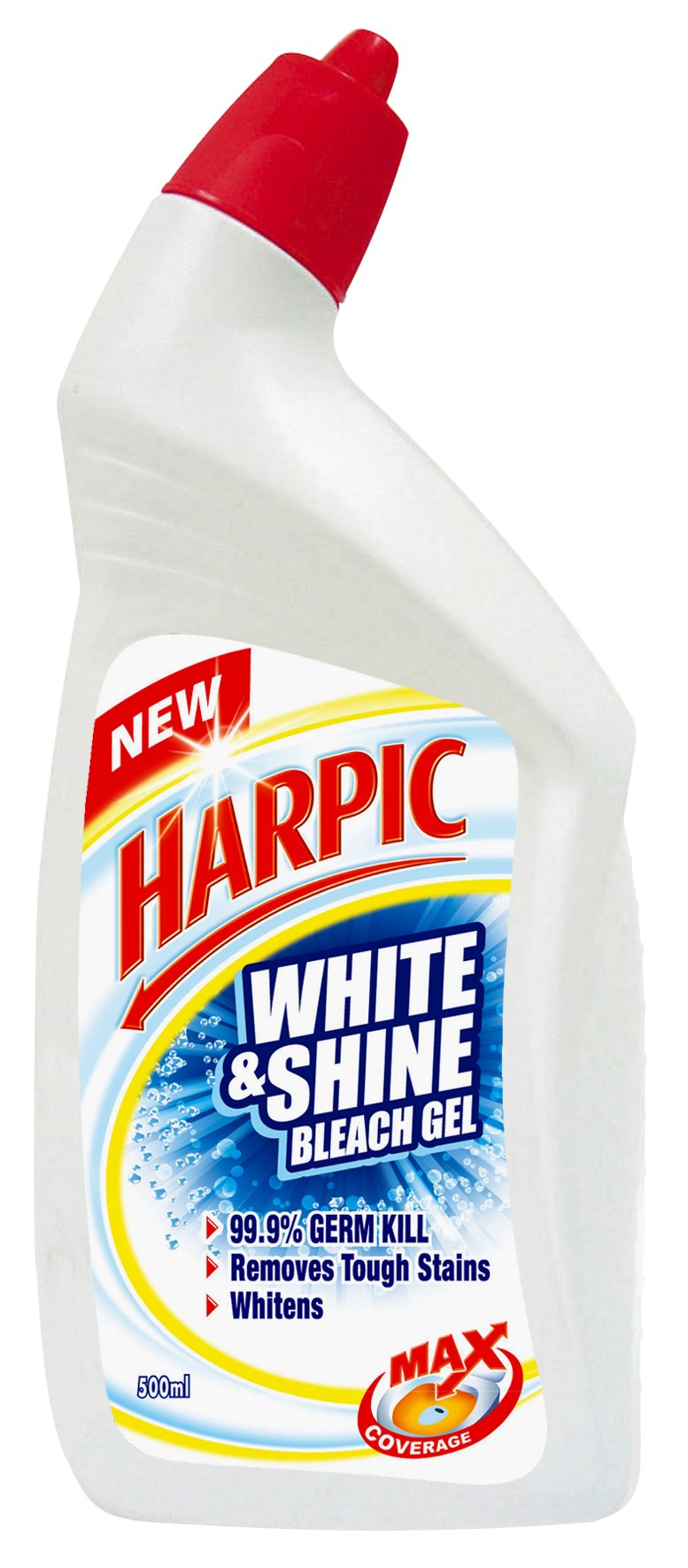 harpic white & shine toilet cleaner original 500ml