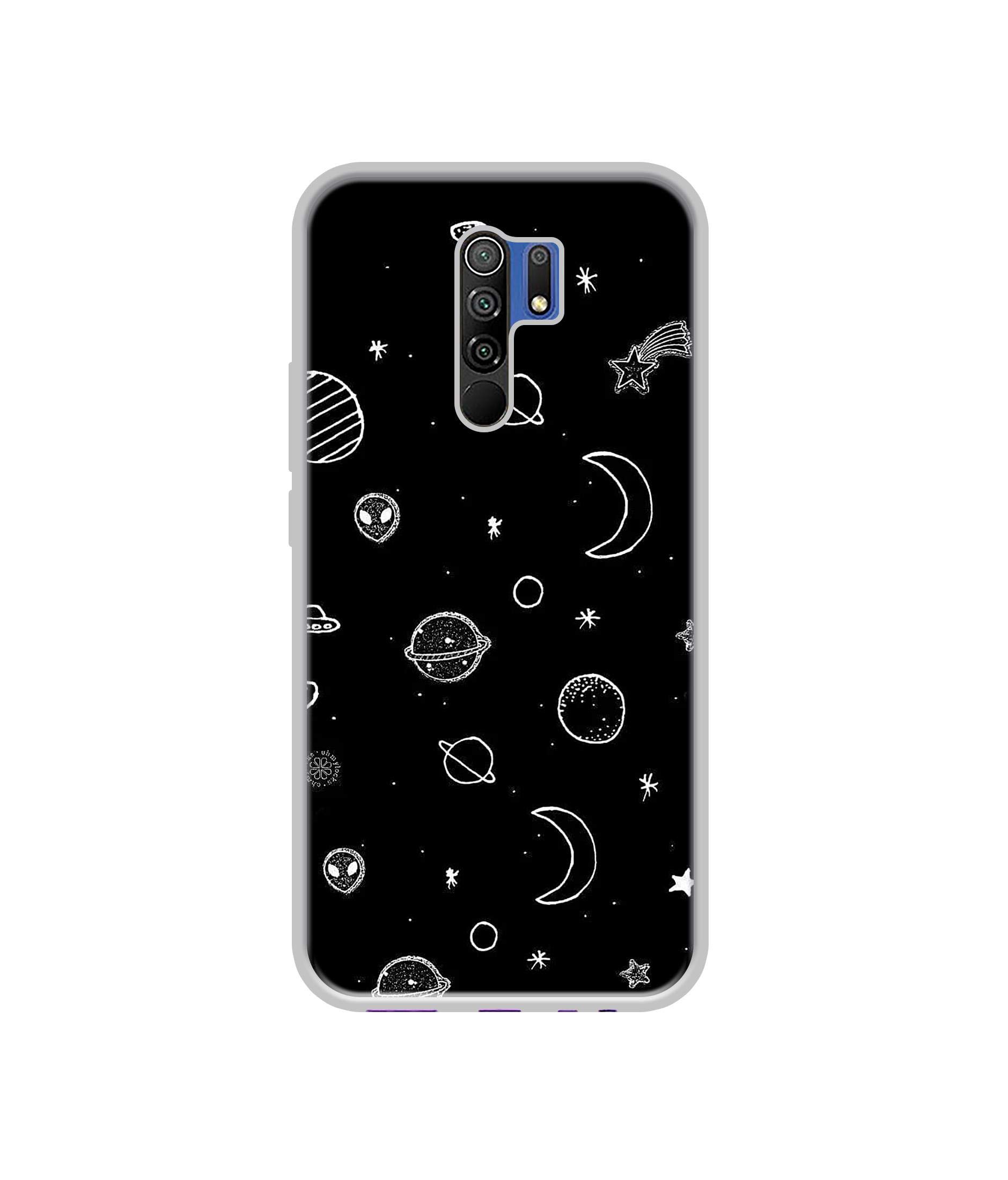 Amazon Brand - Solimo Designer Solar System UV Printed Soft Back Case Mobile Cover for Mi Redmi 9 Prime (B08H1VRV1R) Amazon Price History, Amazon Price Tracker