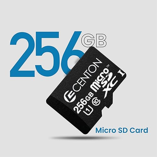 Miniatura 2 de Centon Tarjeta electrónica Micro SD, UHS-I  A1  V10  U1  Clase 10 Tarjeta de memoria flash para teléfonos, tabletas, cámaras y más, 256 GB