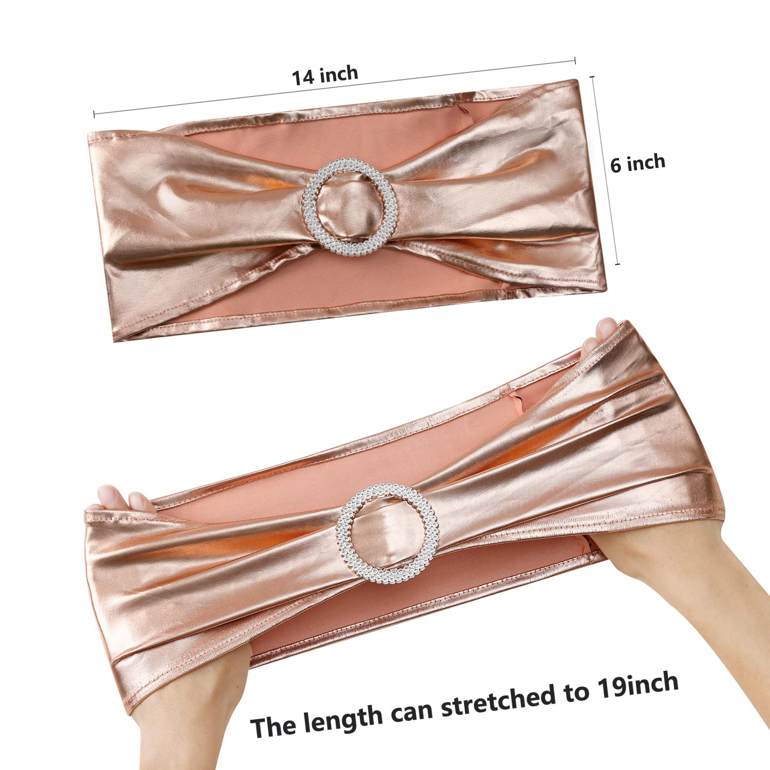 Lycra stof 4-way stretch, glitter goud, COL08 H1253