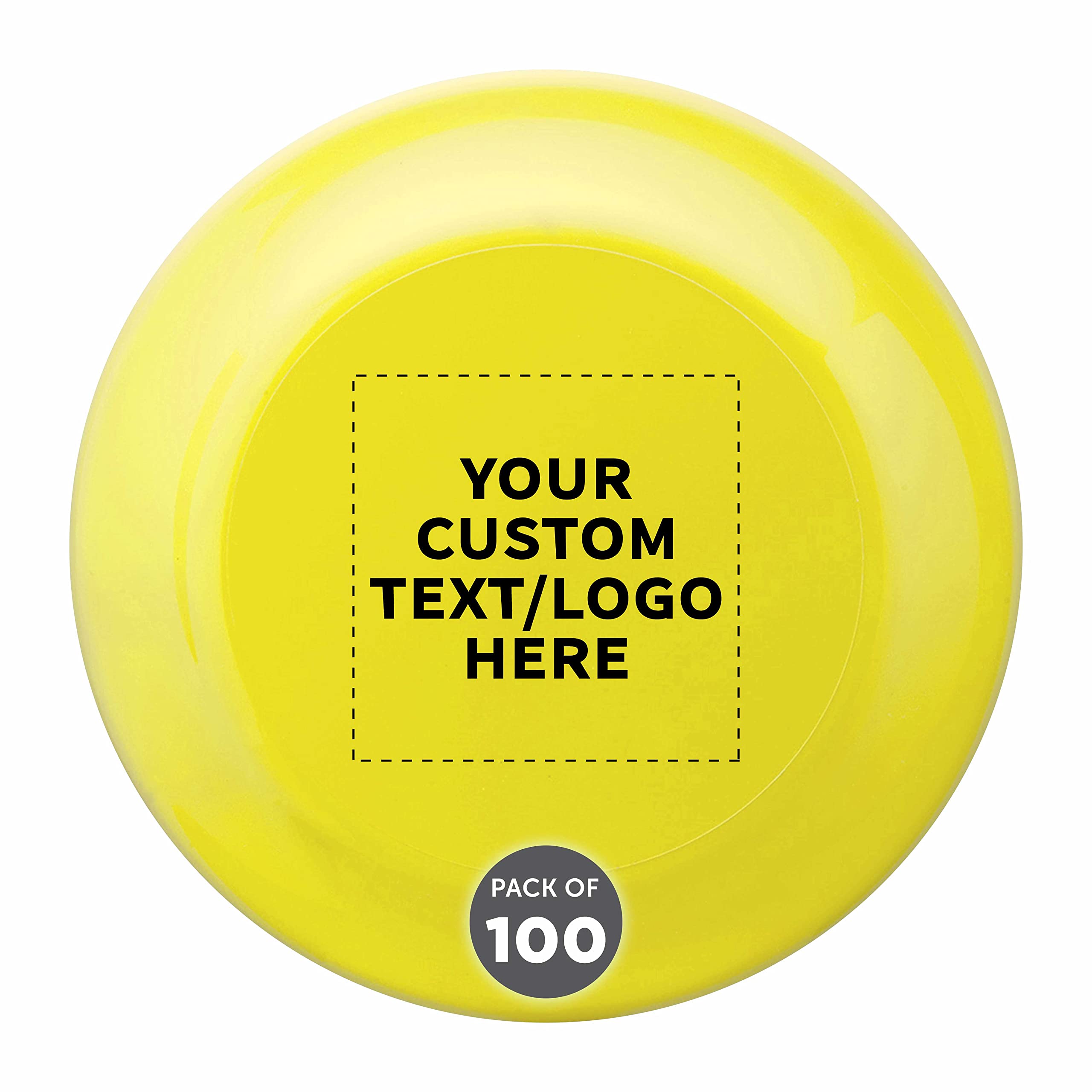 DISCOUNT PROMOS Frisbee Flying Discs in Bulk, 9.25 in. Fun Family Beach Game