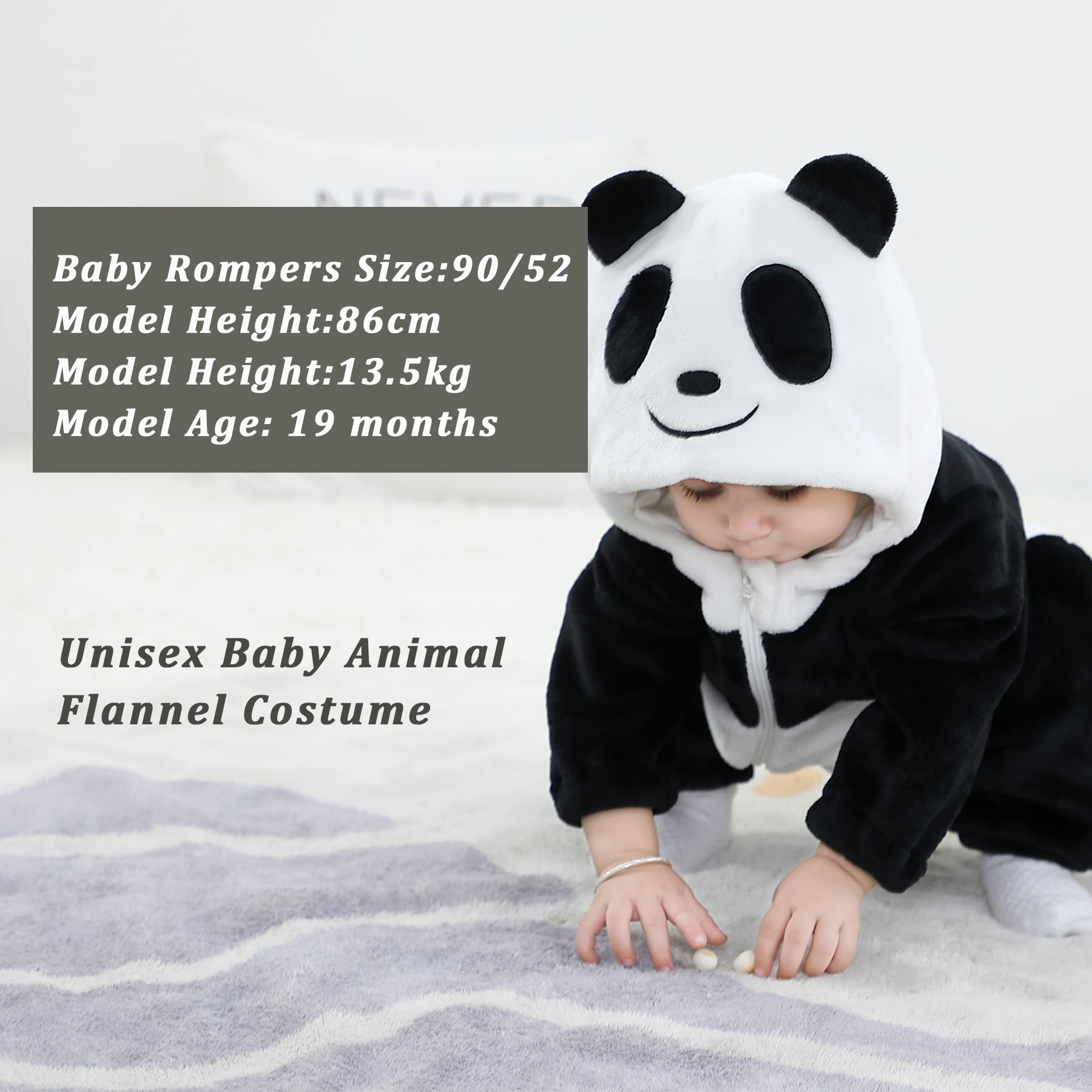 Mamelucos con Capucha para Bebé Mono Pelele Niño Niña Pijama Peleles para Bebés Niña Disfraz de Halloween