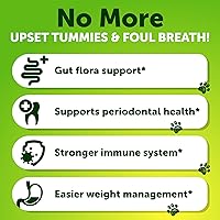 Vista 3 de No Poo Chews para perros – Disuasorio para comer heces de coprofagia para perros – Evita que el perro coma caca – Deja de comer caca para perros