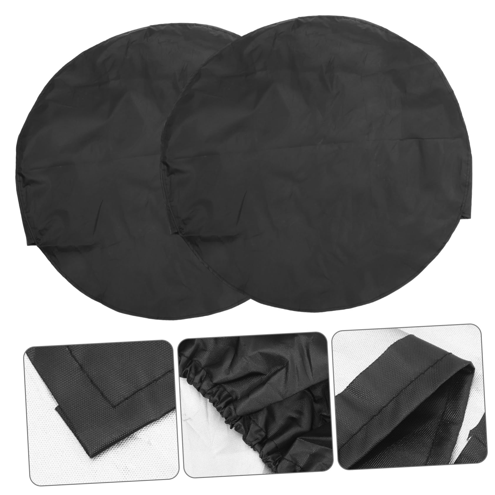 8pièces Housse De pour Pneus De Remorque De Couvre-Roues Résistant Aux Intempéries pour Camping Et Remorque Entretien Facile Et Design Élégant