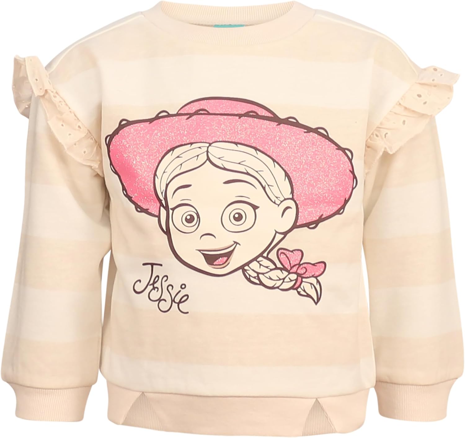 Magic Threadz Disney Clothes Baby Girls Pant Set – Minnie Mouse, Stitch & Toy Story Ruffle Top with Pants Outfit (12M–24M) - Image 2