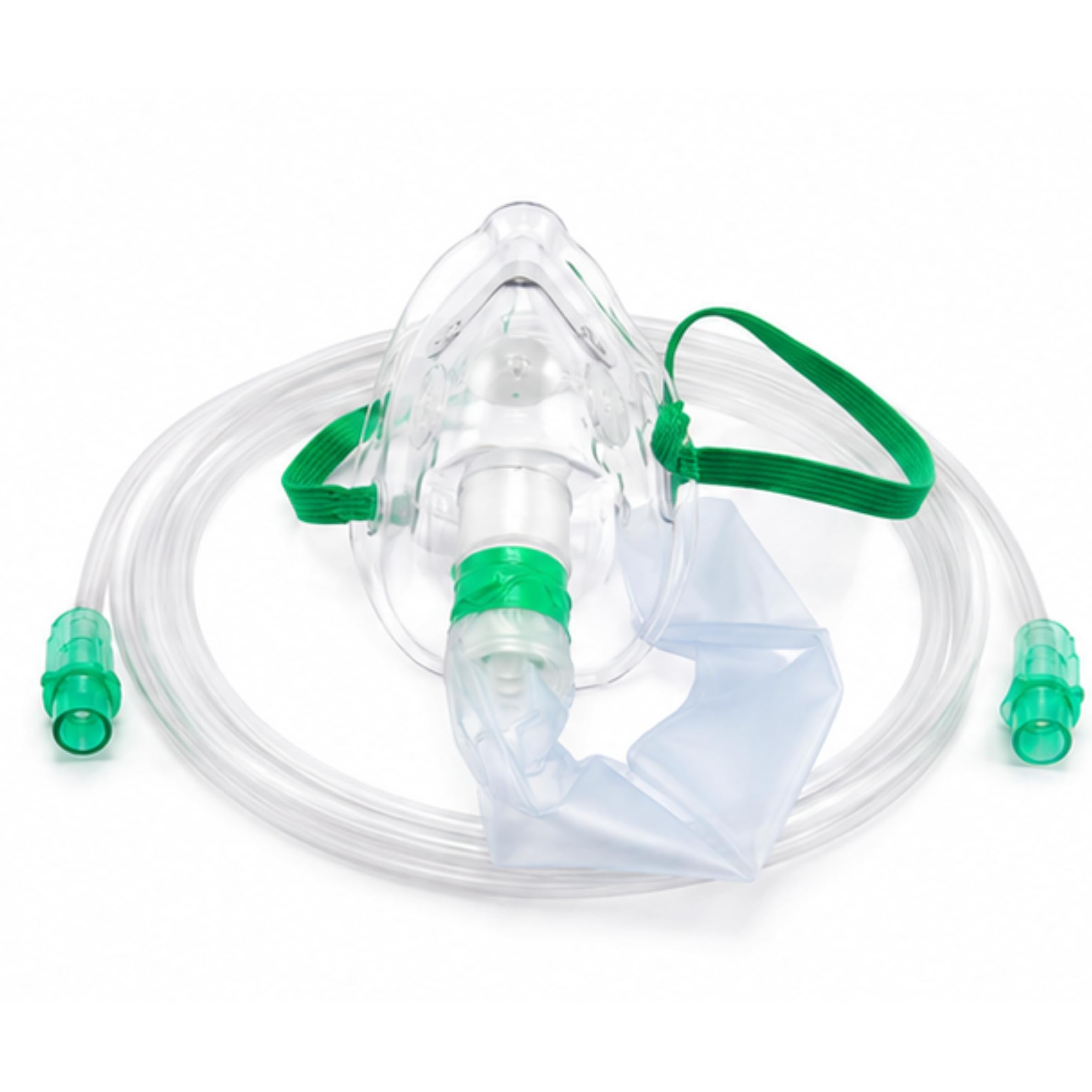RESUSCITATIONS High Concentration Oxygen Mask with Reservoir Bag & Oxygen Tubing for Adult | Non-Rebreather Mask for Emergency & Medical Use | Latex-Free, Adjustable Fit, Transparent Body – Hospital Grade-image-20
