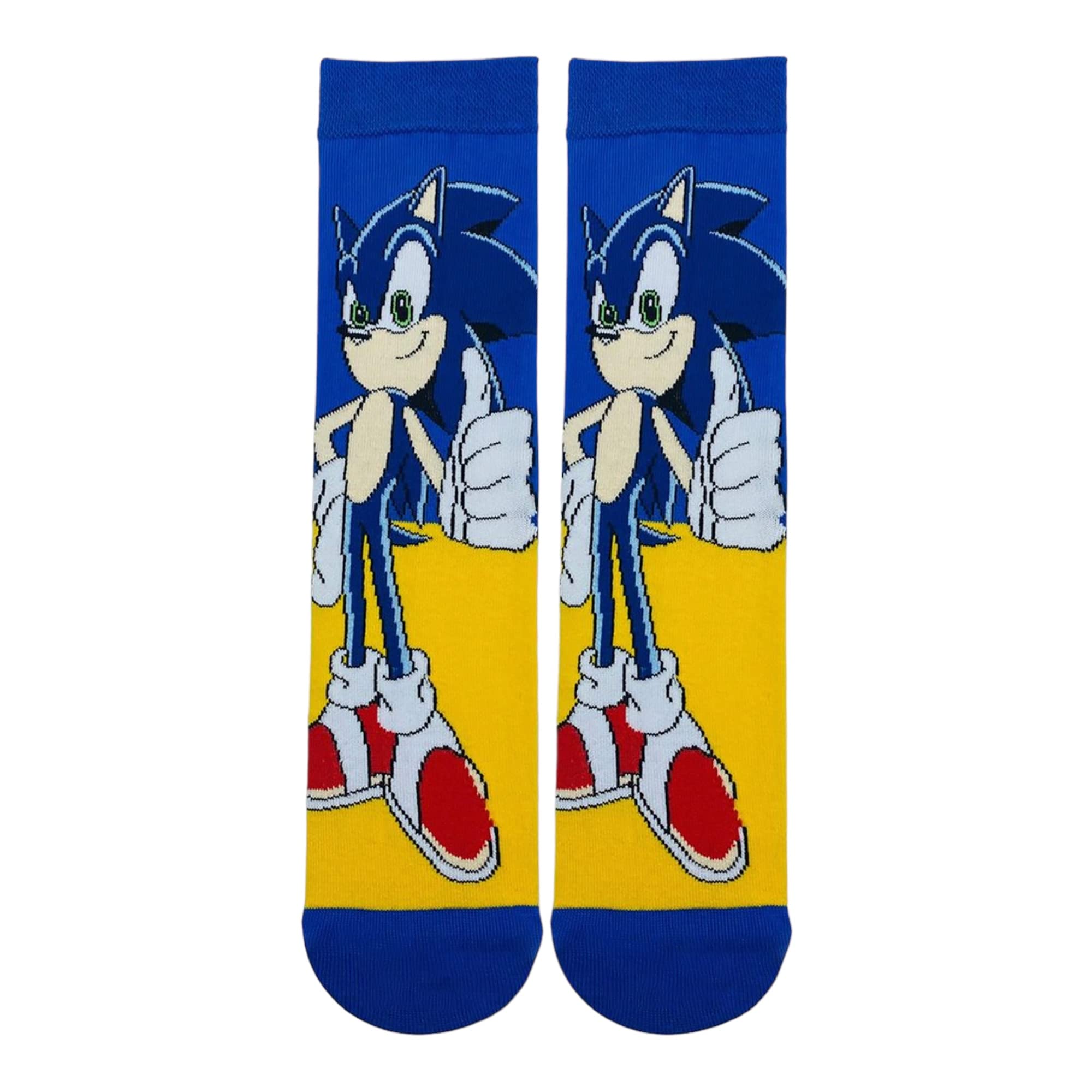 Sonic Hedgehog Socks/Novelty Socks/Gifts Socks/Cute Socks/Funny Socks/Unisex Socks