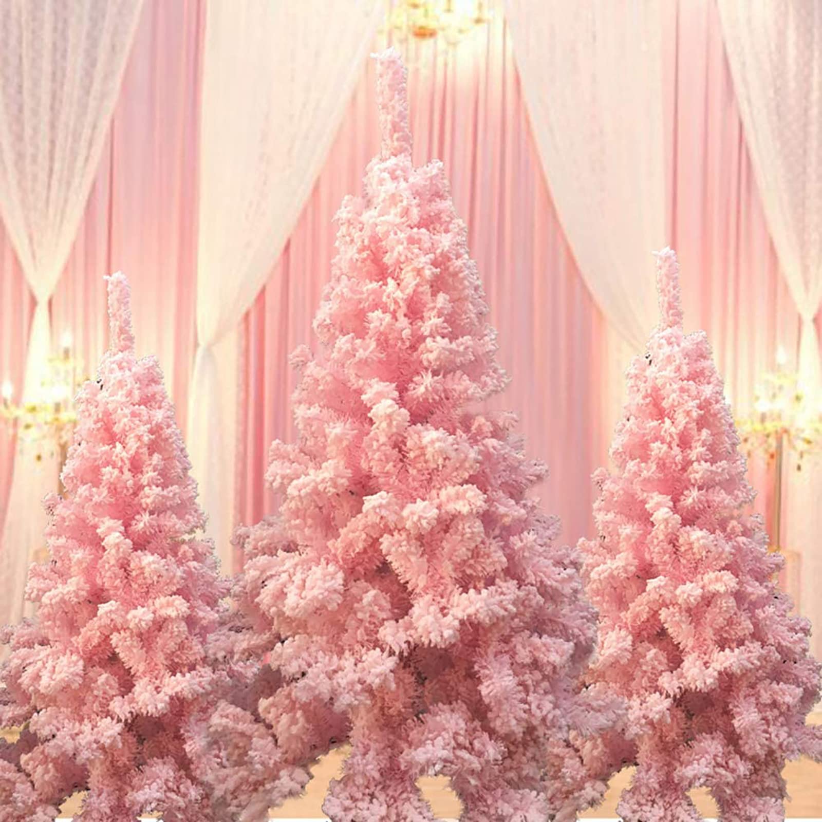 Amazon.co.jp: 消灯ピンクのクリスマスツリー、女の子のための古典的な