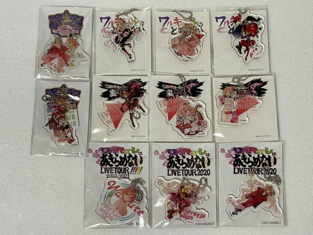 Amazon.co.jp: マクロスΔ ワルキューレライブ アクリルキーホルダー 