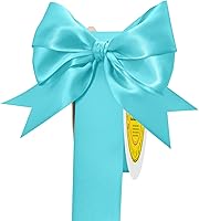 Vista 20 de Cinta de satén plateada de doble cara de 1-1/2 pulgadas x 50 yardas, cinta plateada de poliéster para envolver regalos, muy adecuada para bodas