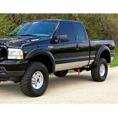 Amazon Com Made In Usa Compatible With 1999 2010 Ford F250 350 Superduty Extended Cab Short Bed Rocker Panel Trim Body Side Moulding 8 75 Wide 12pc Automotive