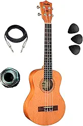 Ukulele Tenor Shelby Su25m Stnt Mogno Com Captador Passivo