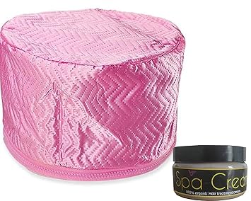 ZUCLLIN Hair Care SPA Cap Beauty Steamer Hair Thermal Treatment Nourishing Hat, Spa Cap & CREAM