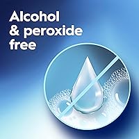 Vista 4 de Crest Enjuague Bucal/Colutorio, 3D White Brilliance Blanqueador, Sin Alcohol, Menta Limpia, 2x1L (33.8 fl oz)