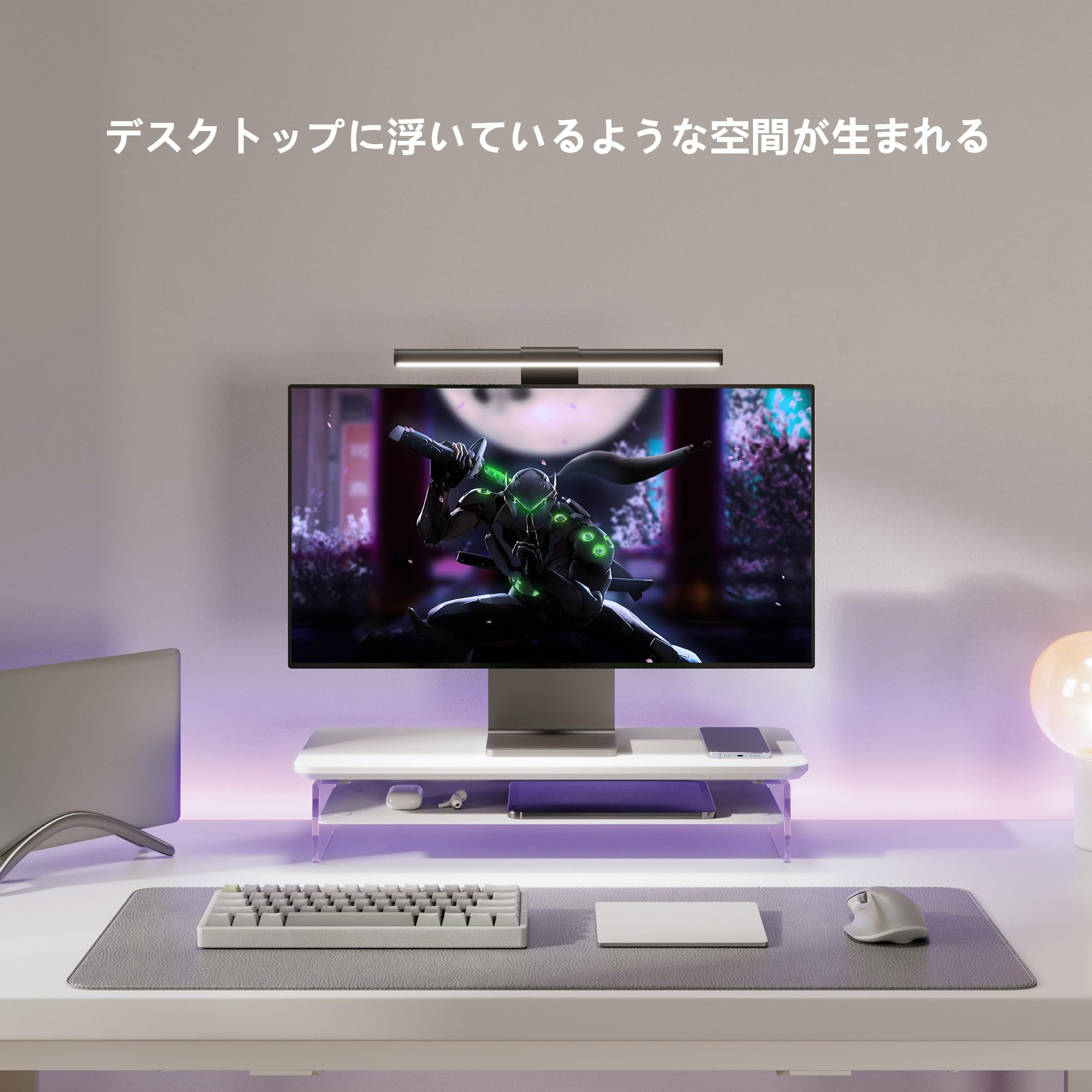 Amazon.co.jp: Fenge モニター台 モニタースタンド 卓上 机上台