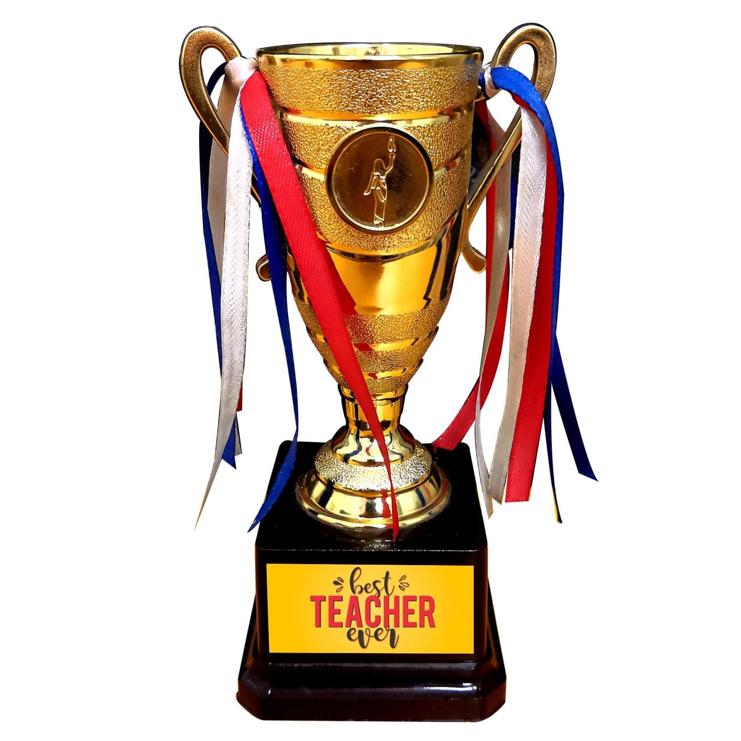 Yaya Cafe Teachers Day Gifts Best Teacher Ever Trophy Golden Champion Award