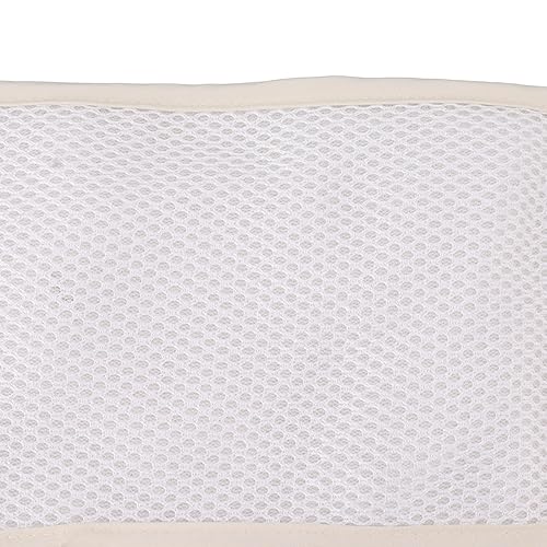 Miniatura 9 de Arnés portátil para silla alta para bebé, arnés de tela de seguridad de alimentación para niños pequeños con cinturón de correas de 21.3 in (caqui)