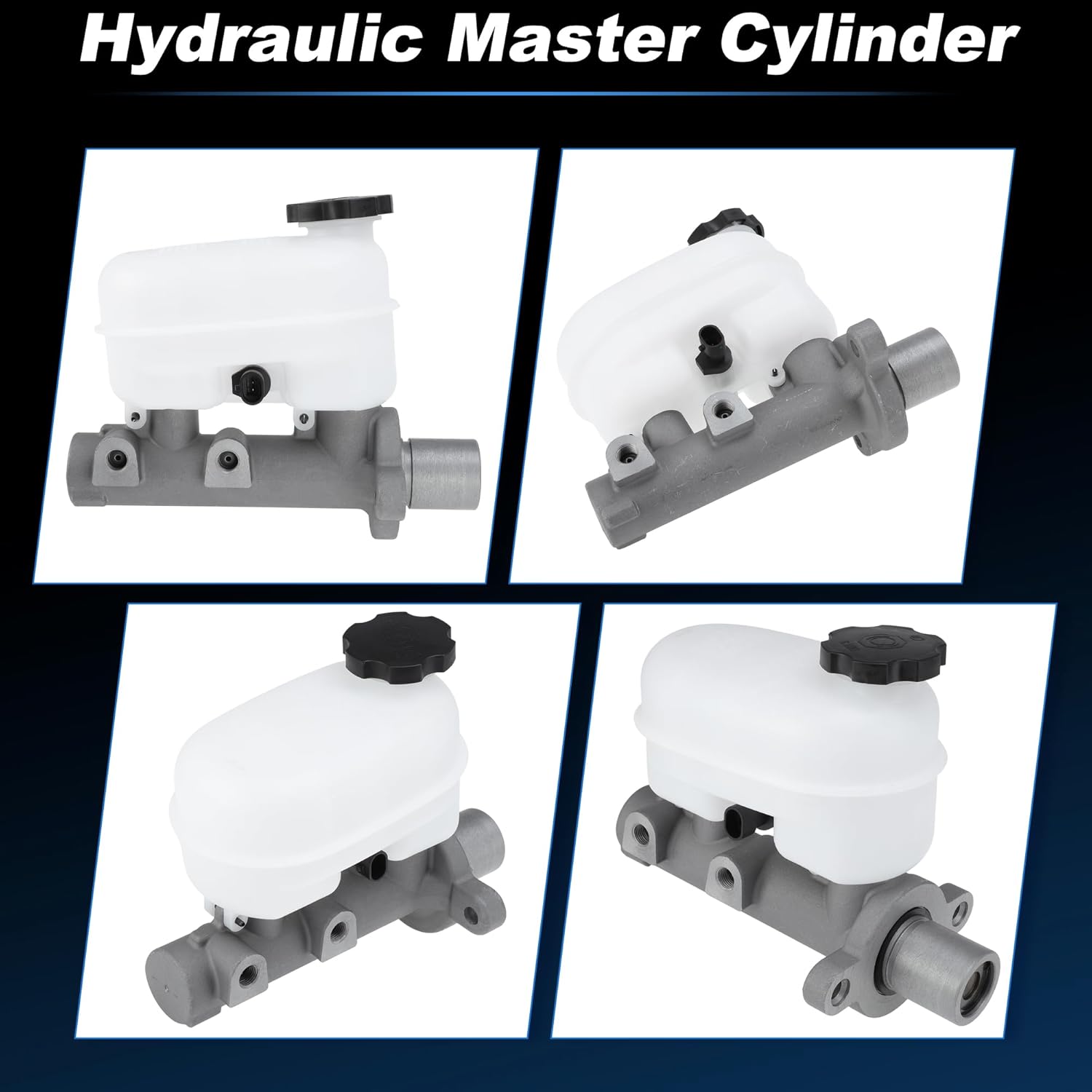 Brake Master Cylinder with Reservoir for Chevrolet Silverado 1500 2005-2006 for GMC Sierra 1500 Hydraulic Master Cylinder No.M630325/15183822