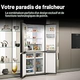 Haier Cube 83 Serie 7 HCR7818DWPT - Frigorifero a 4 porte con congelatore, capacità XXL, larghezza 83 cm, 463 l, classe energetica D, dispenser di acqua e No Frost - 10