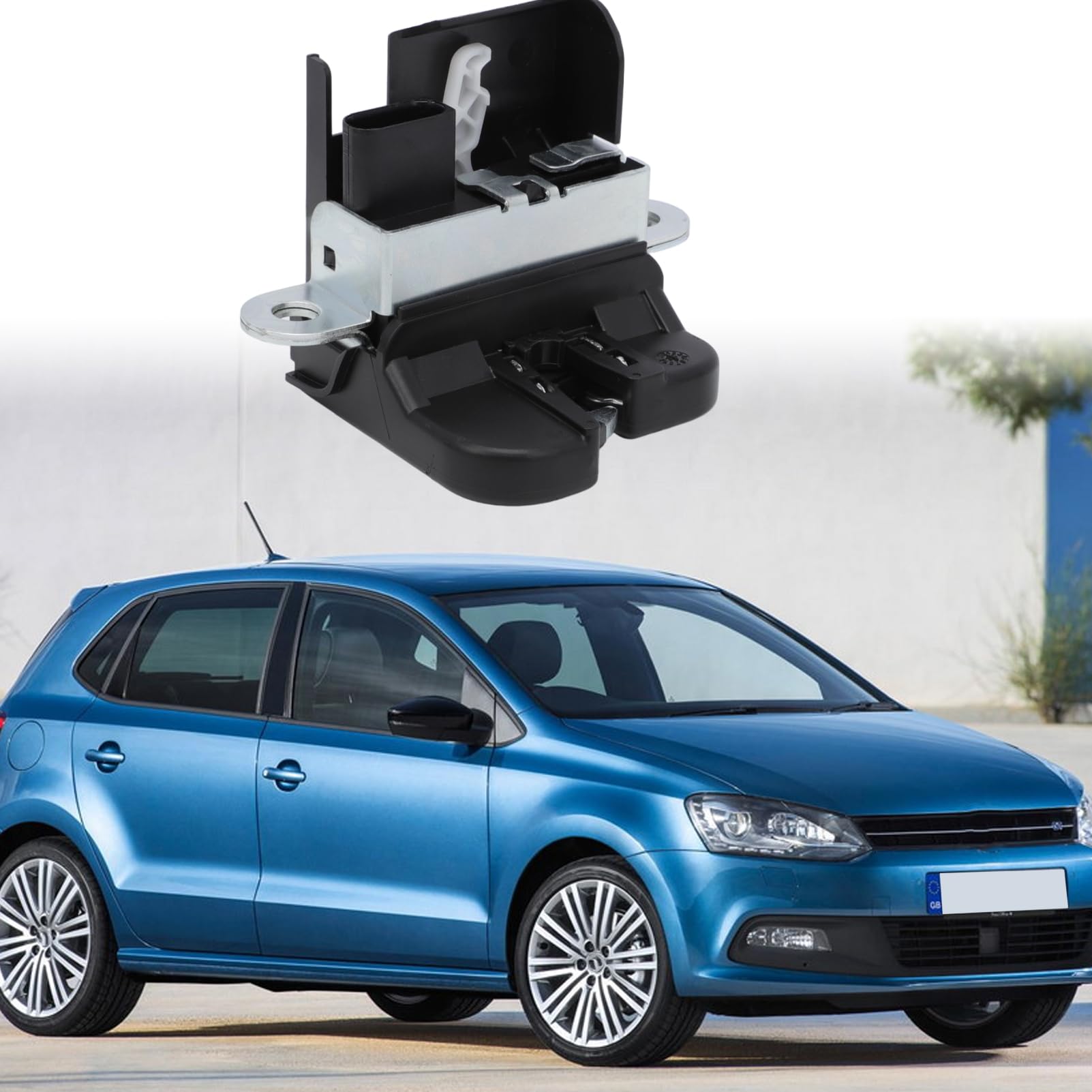 Serrure à Hayon Coffre Arriere pour Polo 6C1 6R1 Hatchback 2009-2014 Polo Van 6R Hatchback 2009-2014 6R0827505D9B9