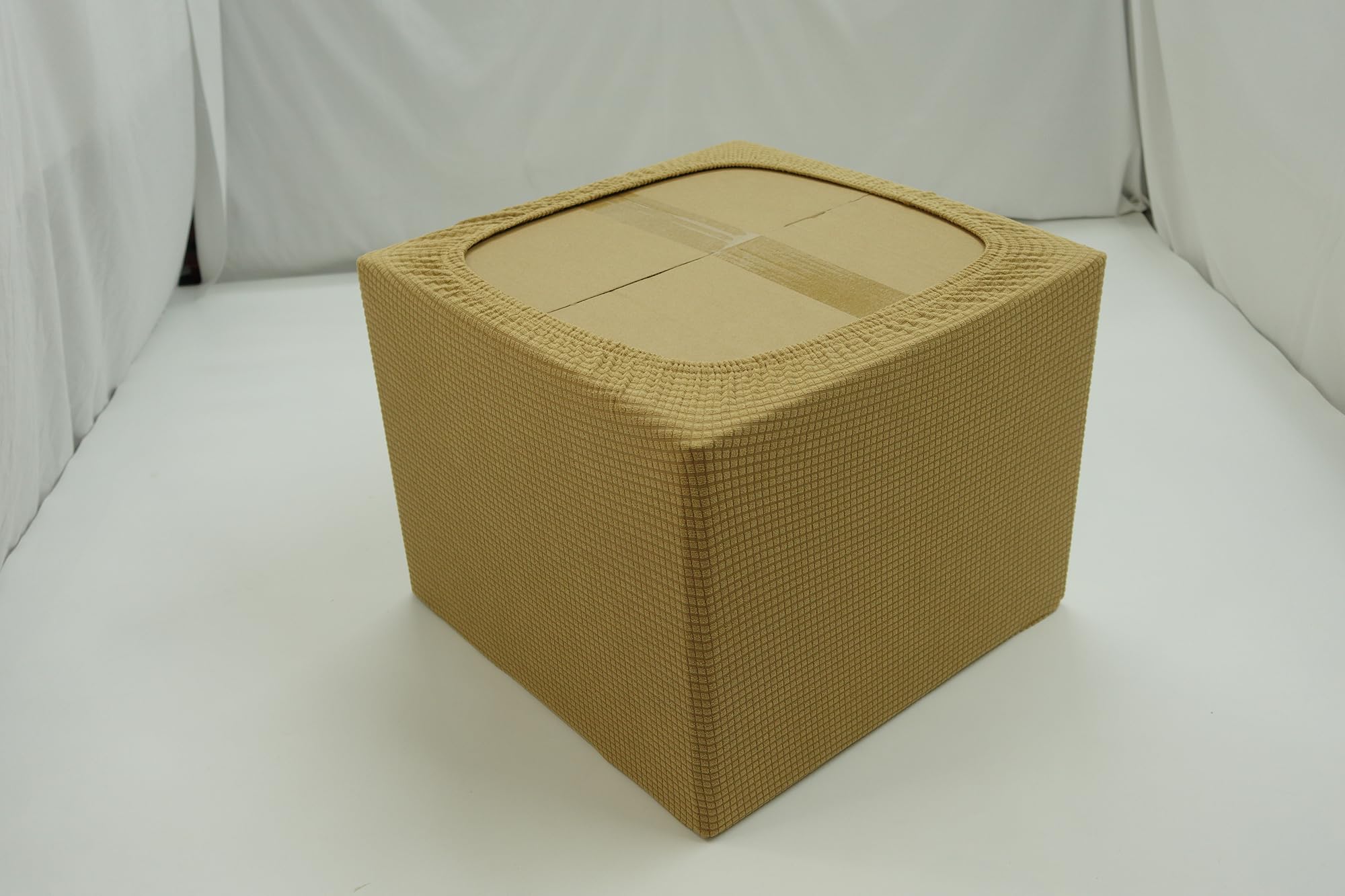 Hockerbezug Quadratisch, Schonbezug für Hocker Bezug, Ottomane überzug, 40x40 45x45cm
