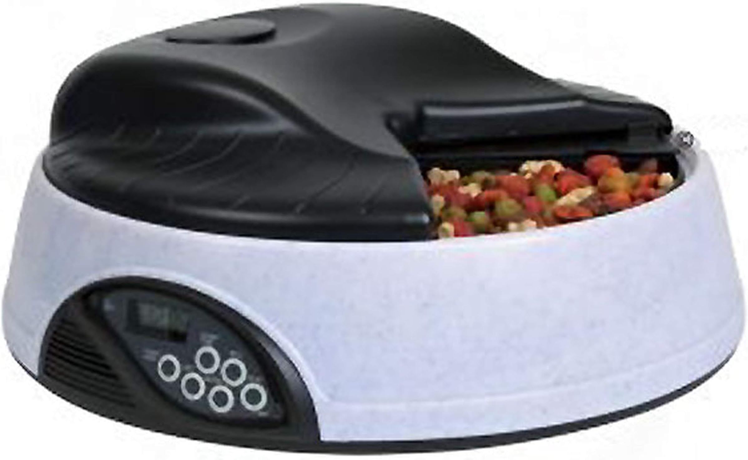 Barkshire Automatic Pet Feeder - 4 Meal Granite