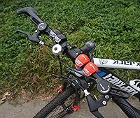 Vista 2 de Juego de luces delanteras y traseras para bicicleta, luces traseras de silicona LED para bicicleta, faros delanteros y traseros de bicicleta