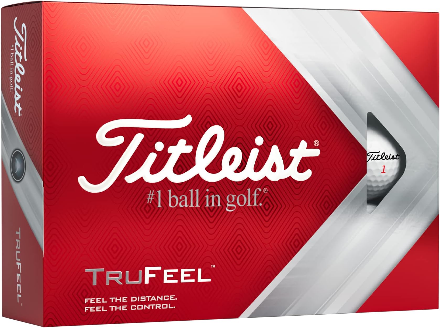 Titleist TruFeel Golf Balls, White (one Dozen)