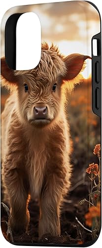 Miniatura 2 de Funda para iPhone 13 Highland Cow