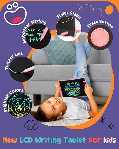 Miniatura 2 de Orsen - Colorida tableta de escritura LCD de 8.5 pulgadas para niños, bloc de dibujo para bocetos electrónicos, tablero de garabatos, juguetes