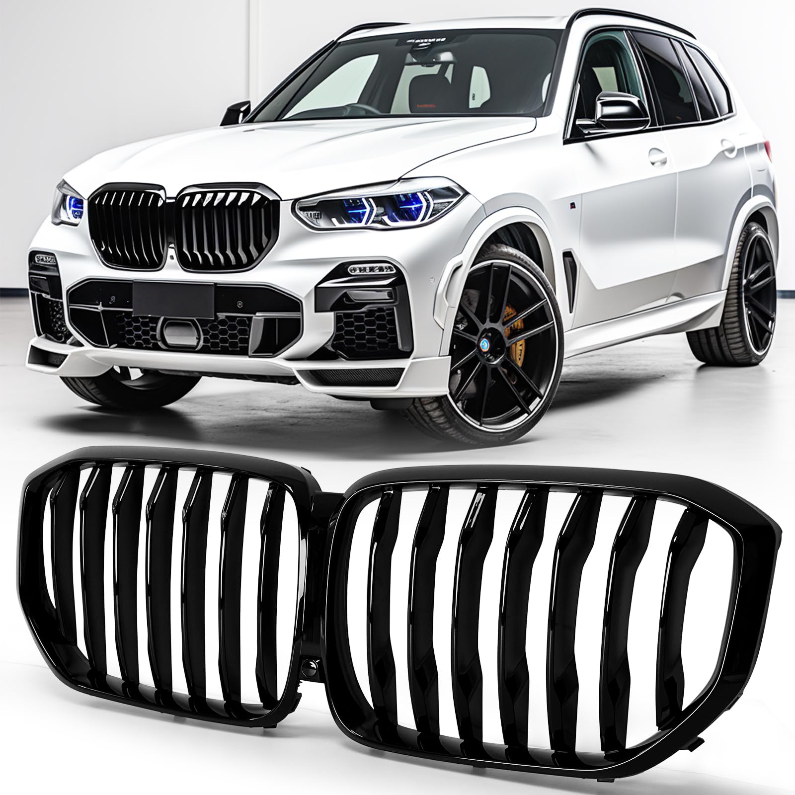 Amazon.com: Zealhot X5 G05 Gloss Black Kidney Grill Grille