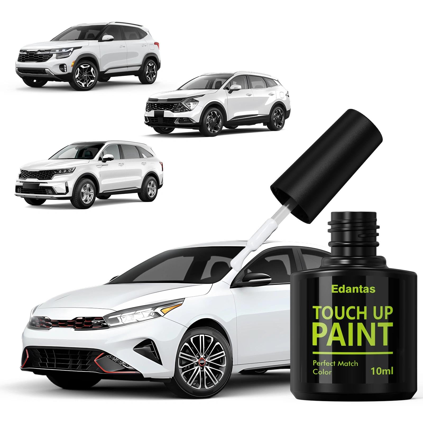 Amazon.com: Edantas SWP Snow White Touch Up Paint for Kia Cars