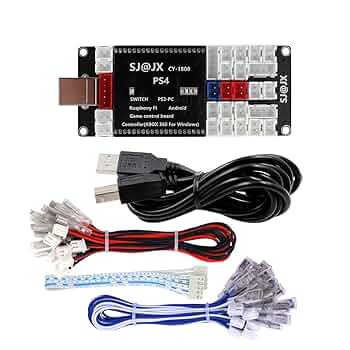 PlayStation4 - 専用ページ Amazon.com: SJ@JX Arcade Game Controller Encoder DIY Code