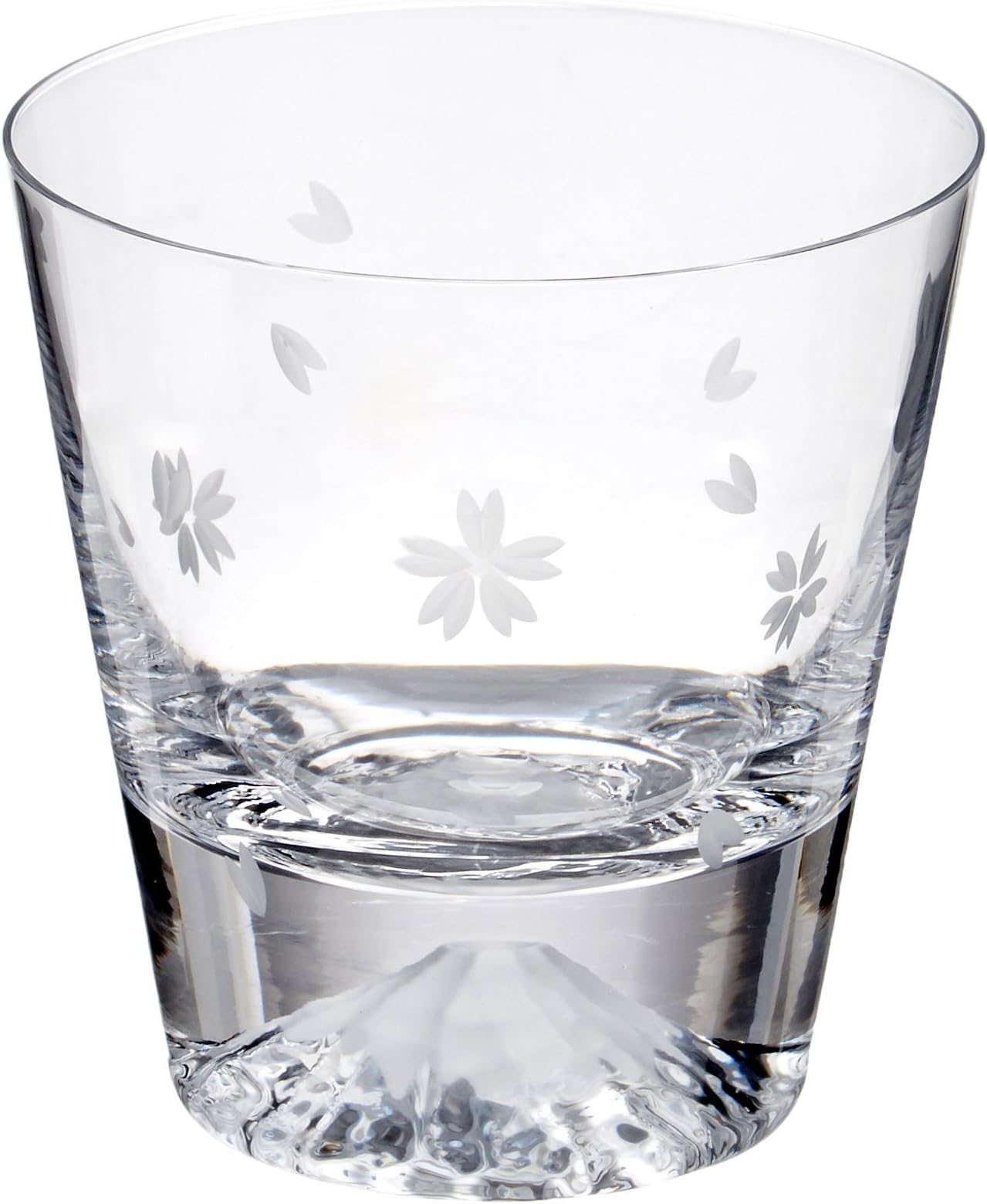 タジマガラス(Tajimaglass) Tajimaglas TG16-015-RS Tajima Glass Glass Mt. Fuji Rock Glass Sakura Fuji TG16-015-RS (Cherry Blossom Furoshiki Wrap)